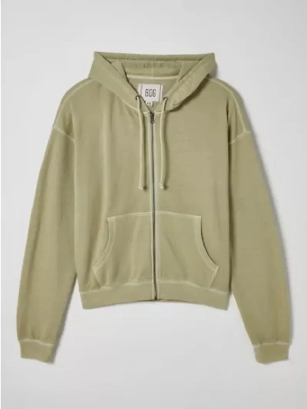 BDG Urban Outfitters Bonfire Full Zip Hoodie Washed
